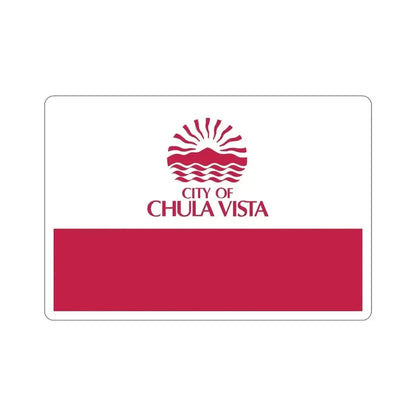 Flag of Chula Vista California USA STICKER Vinyl Die-Cut Decal - The Sticker Space