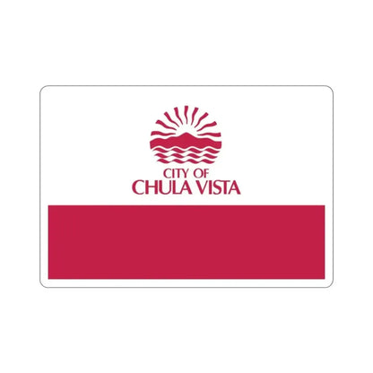 Flag of Chula Vista California USA STICKER Vinyl Die-Cut Decal - The Sticker Space