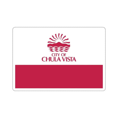 Flag of Chula Vista California USA STICKER Vinyl Die-Cut Decal - The Sticker Space