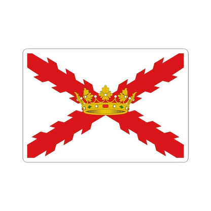 Flag of Chuquisaca  Sucre (Bolivia) STICKER Vinyl Kiss-Cut Decal 3 Inch White - The Sticker Space