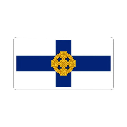 Flag of Church in Wales STICKER Vinyl Die-Cut Decal 3 Inch - The Sticker Space