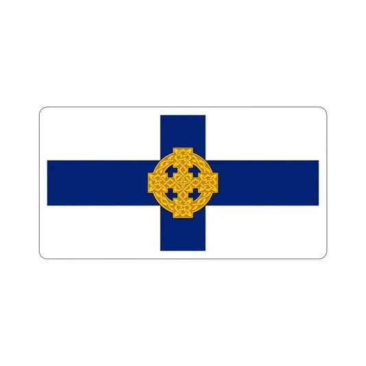 Flag of Church in Wales STICKER Vinyl Die-Cut Decal 6 Inch - The Sticker Space