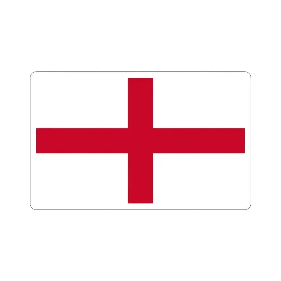 Flag of Church of England STICKER Vinyl Die-Cut Decal 2 Inch - The Sticker Space