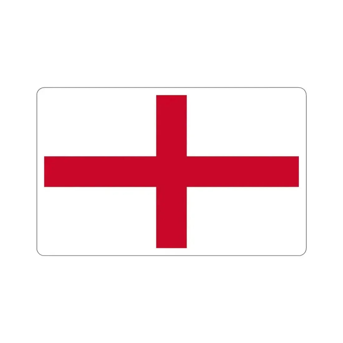 Flag of Church of England STICKER Vinyl Die-Cut Decal 4 Inch - The Sticker Space