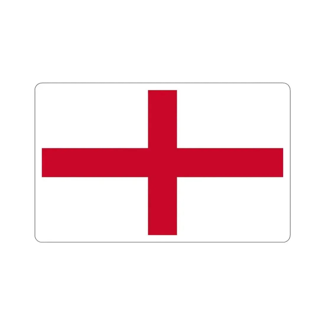 Flag of Church of England STICKER Vinyl Die-Cut Decal 4 Inch - The Sticker Space