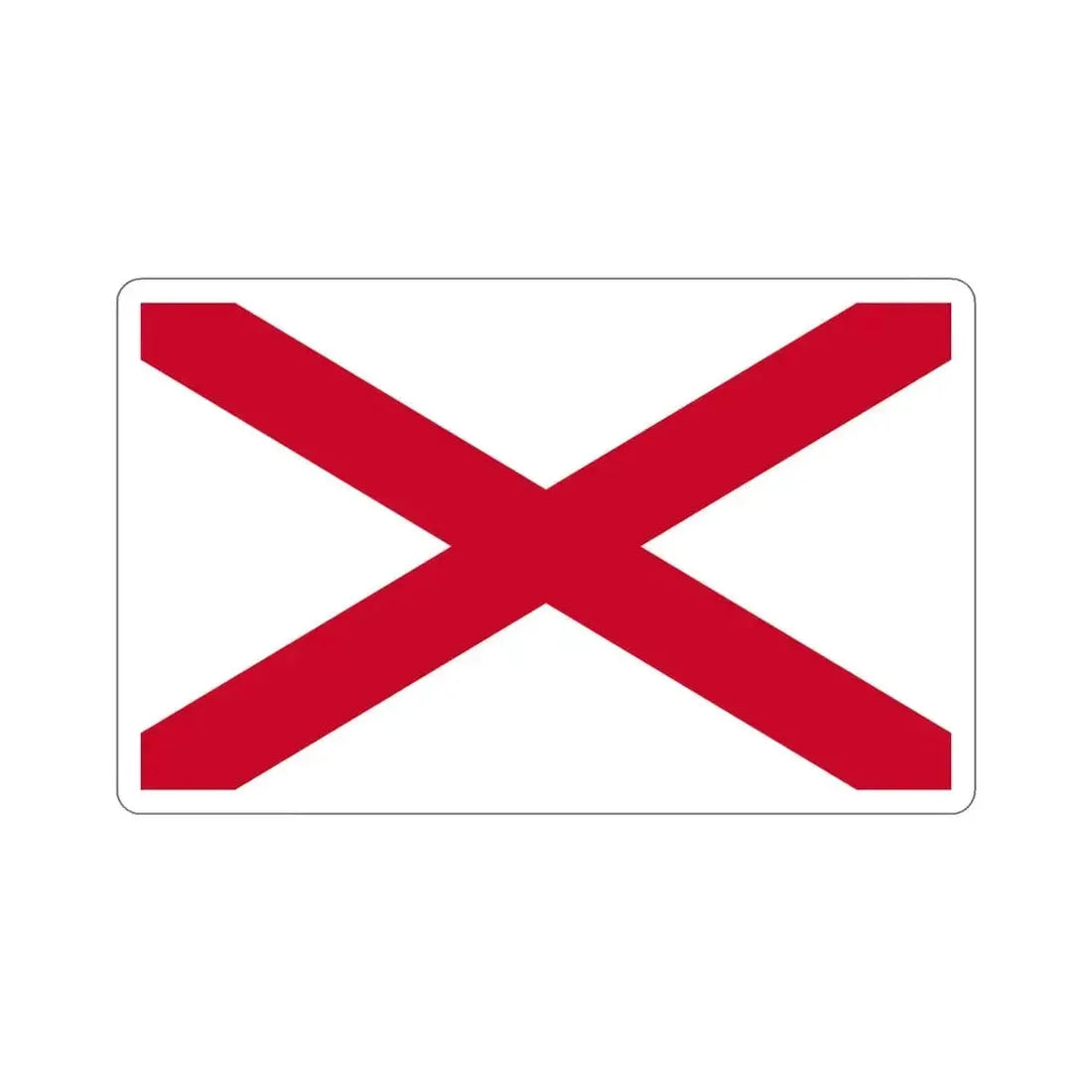 Flag of Church of Ireland STICKER Vinyl Die-Cut Decal 4 Inch - The Sticker Space