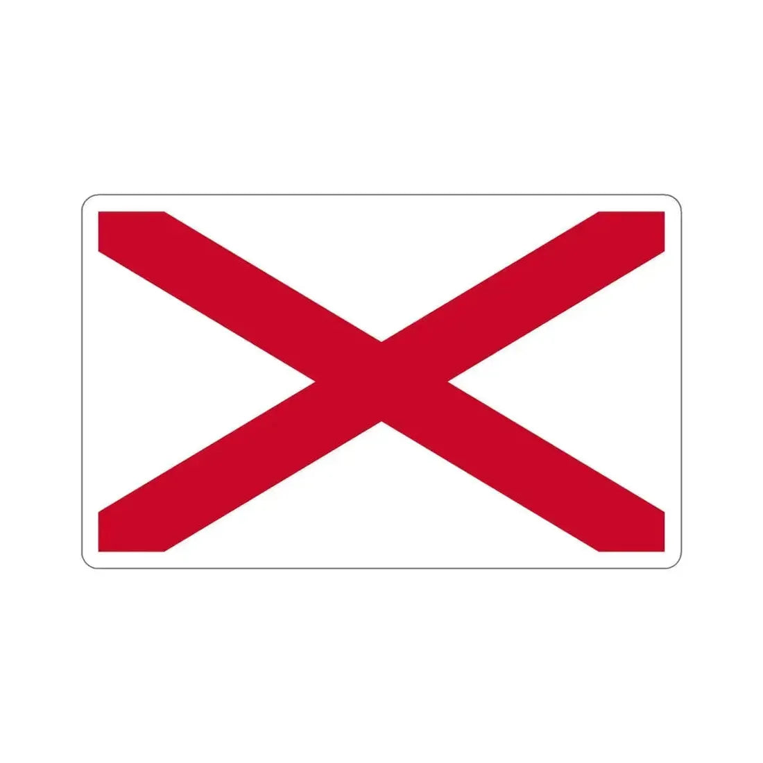 Flag of Church of Ireland STICKER Vinyl Die-Cut Decal 6 Inch - The Sticker Space