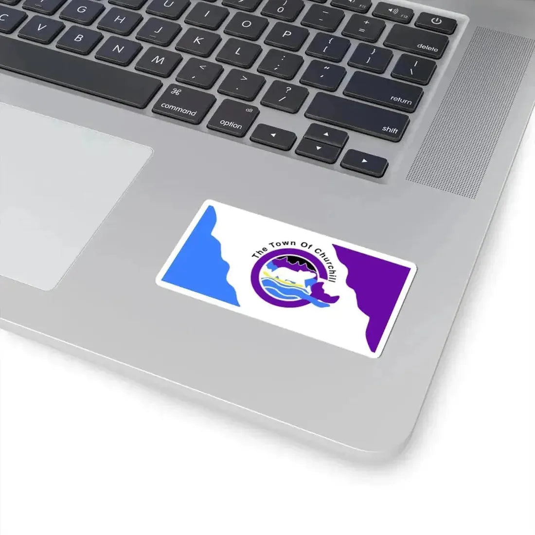 Flag of Churchill Manitoba (Canada) STICKER Vinyl Kiss-Cut Decal - The Sticker Space