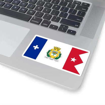 Flag of Cienfuegos Cuba (Cuba) STICKER Vinyl Kiss-Cut Decal - The Sticker Space