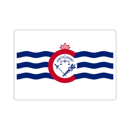 Flag of Cincinnati Ohio USA STICKER Vinyl Die-Cut Decal-2 Inch-The Sticker Space