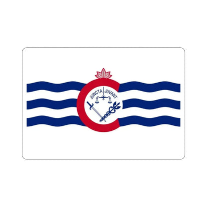 Flag of Cincinnati Ohio USA STICKER Vinyl Die-Cut Decal - The Sticker Space