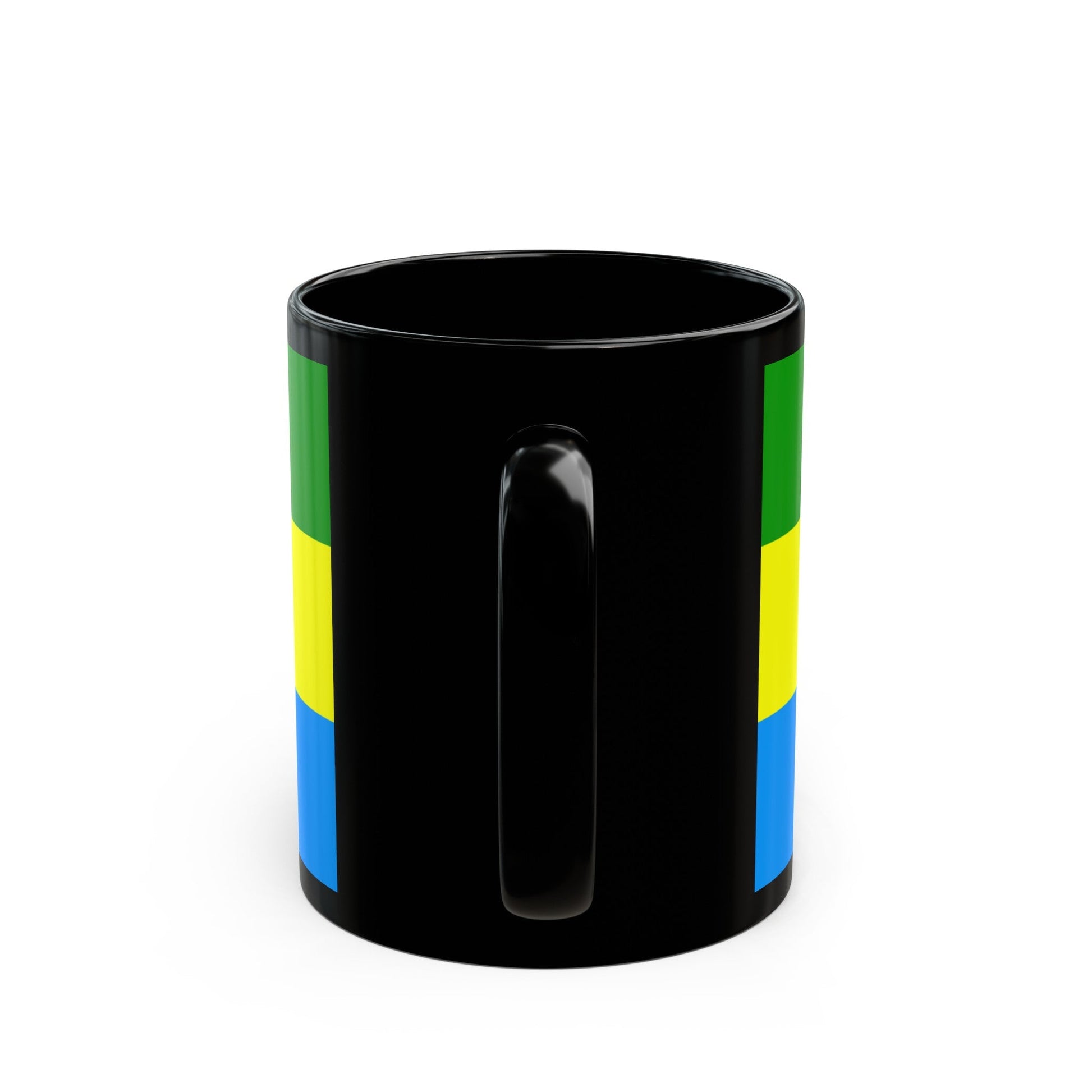 Flag of City of Bandung Indonesia - Black Coffee Mug-The Sticker Space