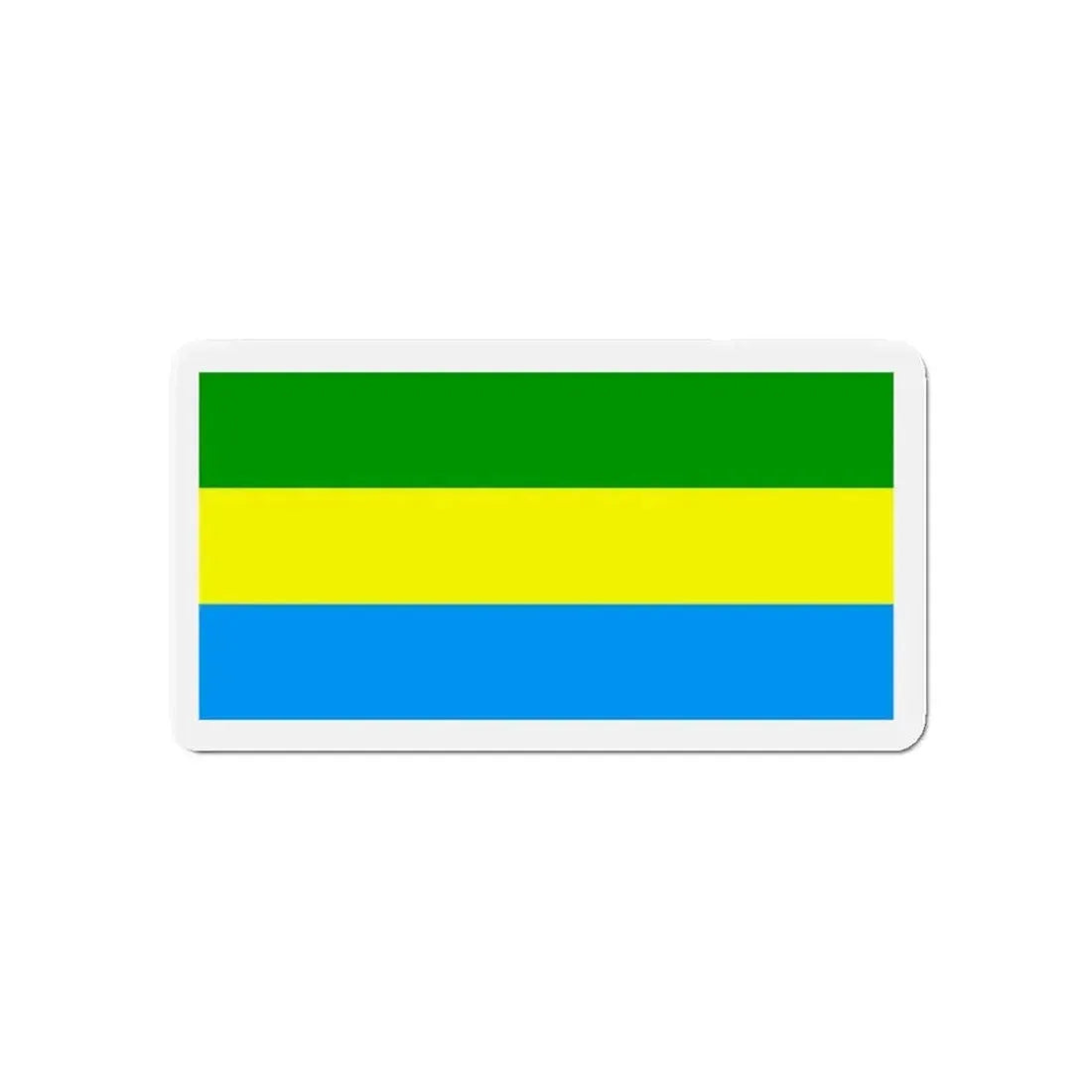 Flag of City of Bandung Indonesia - Refrigerator Magnet - The Sticker Space