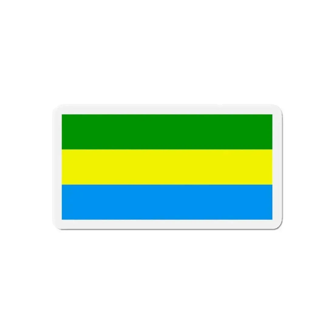 Flag of City of Bandung Indonesia - Refrigerator Magnet - The Sticker Space