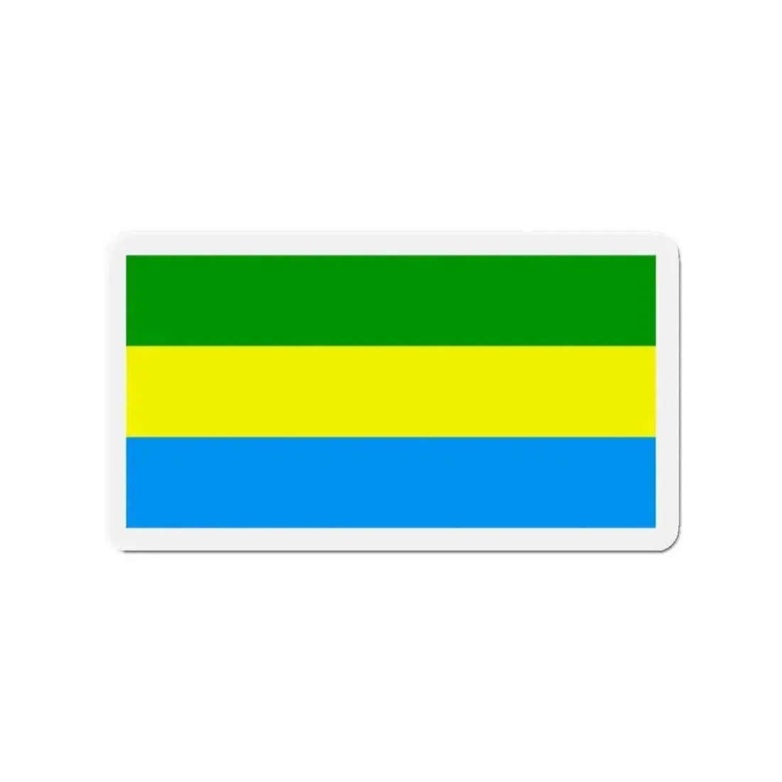 Flag of City of Bandung Indonesia - Refrigerator Magnet - The Sticker Space