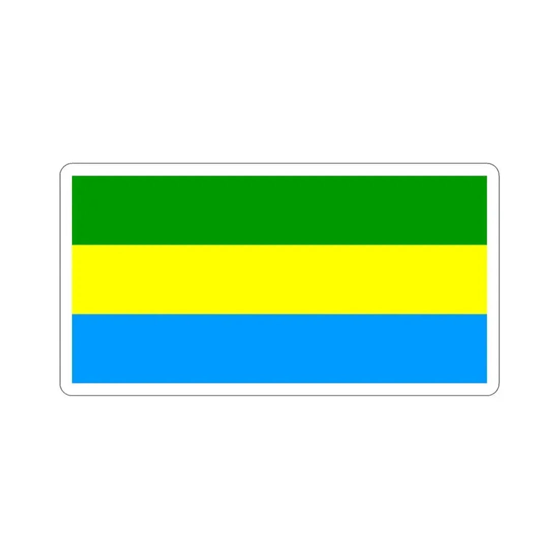 Flag of City of Bandung Indonesia STICKER Vinyl Die-Cut Decal 2 Inch - The Sticker Space