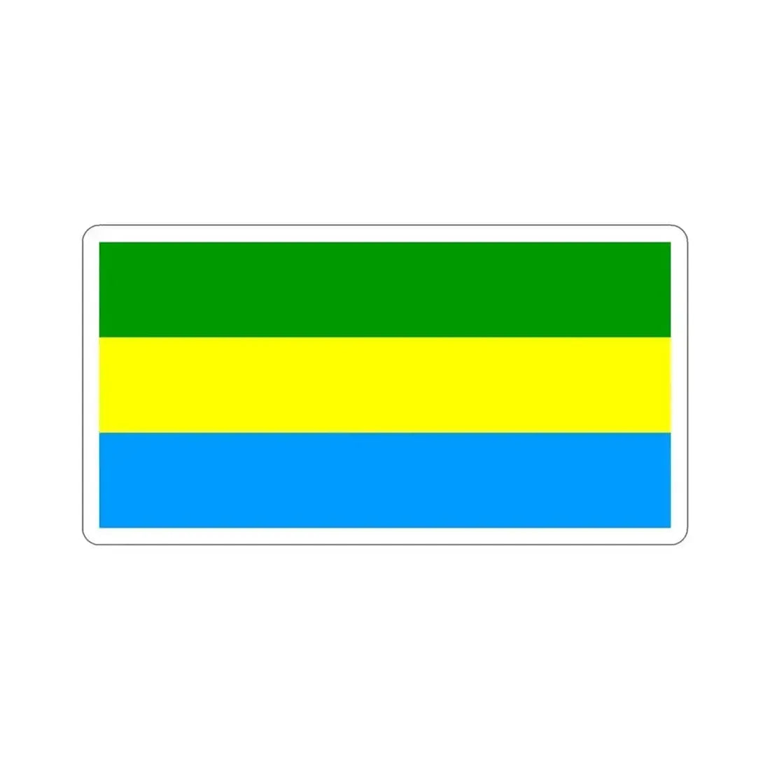 Flag of City of Bandung Indonesia STICKER Vinyl Die-Cut Decal 3 Inch - The Sticker Space