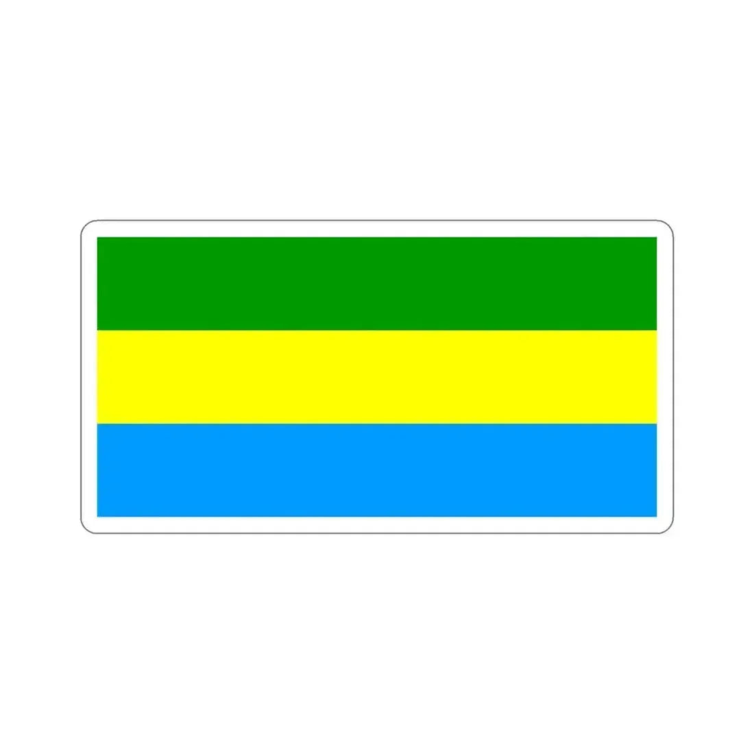 Flag of City of Bandung Indonesia STICKER Vinyl Die-Cut Decal 4 Inch - The Sticker Space