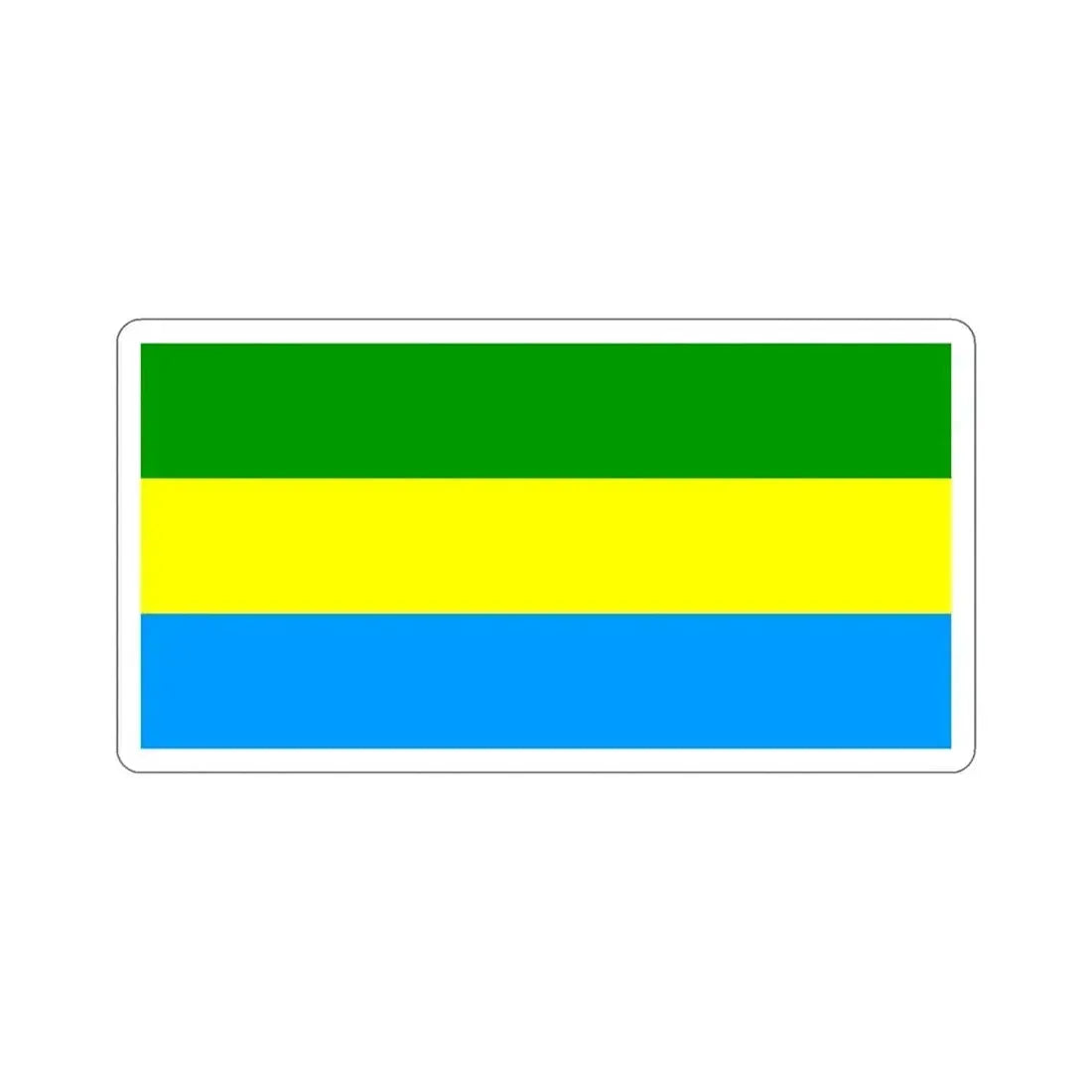 Flag of City of Bandung Indonesia STICKER Vinyl Die-Cut Decal 5 Inch - The Sticker Space