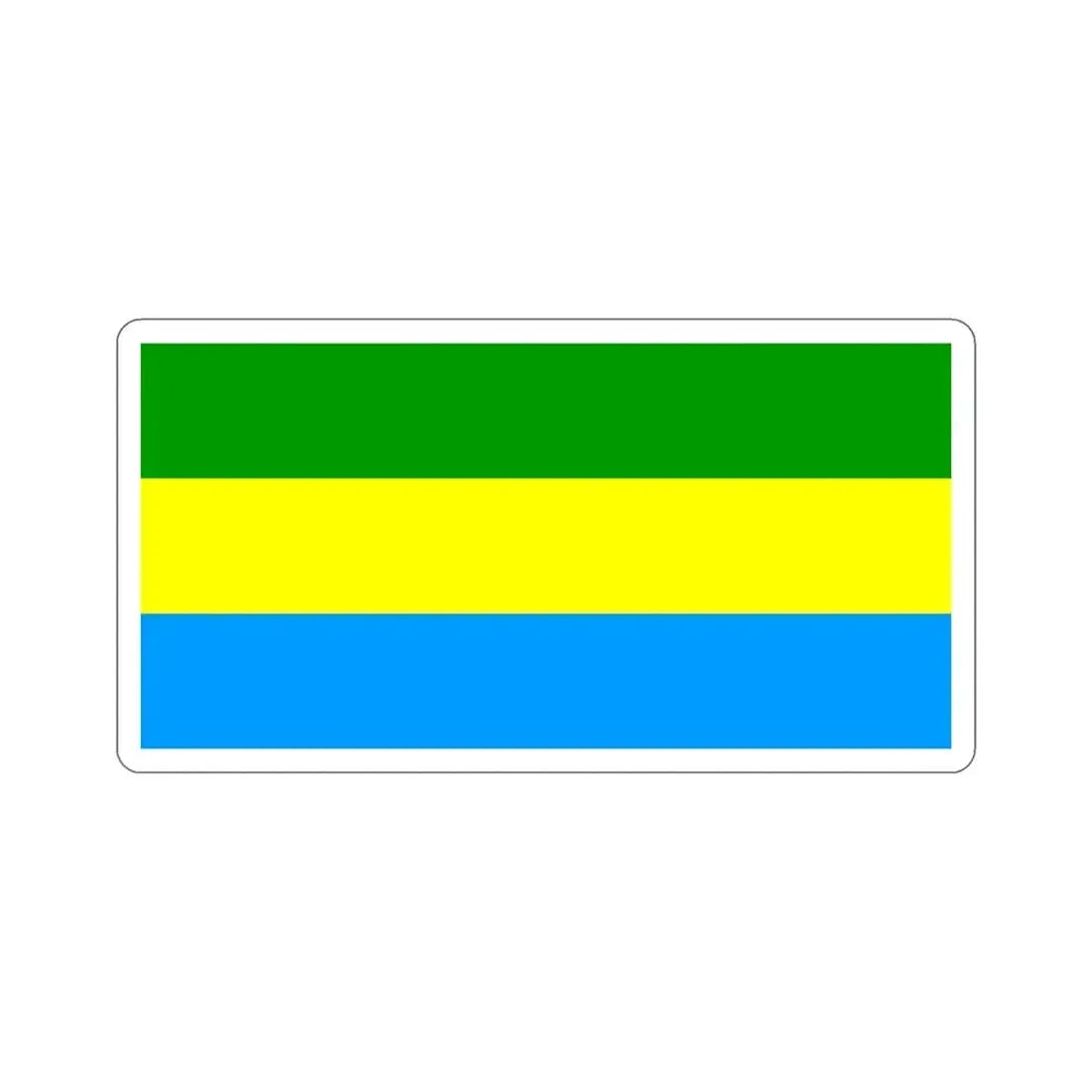 Flag of City of Bandung Indonesia STICKER Vinyl Die-Cut Decal 5 Inch - The Sticker Space