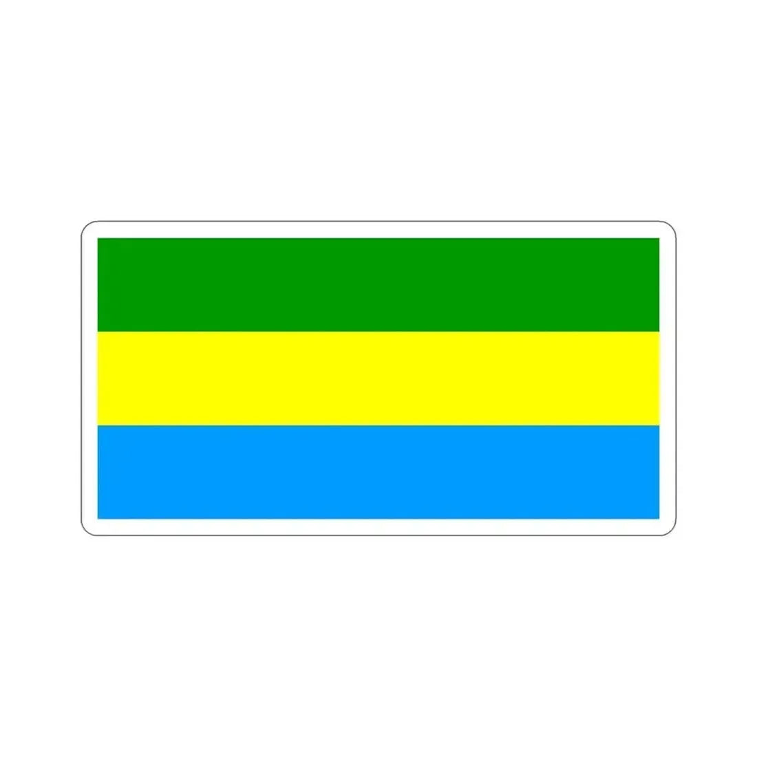 Flag of City of Bandung Indonesia STICKER Vinyl Die-Cut Decal 6 Inch - The Sticker Space