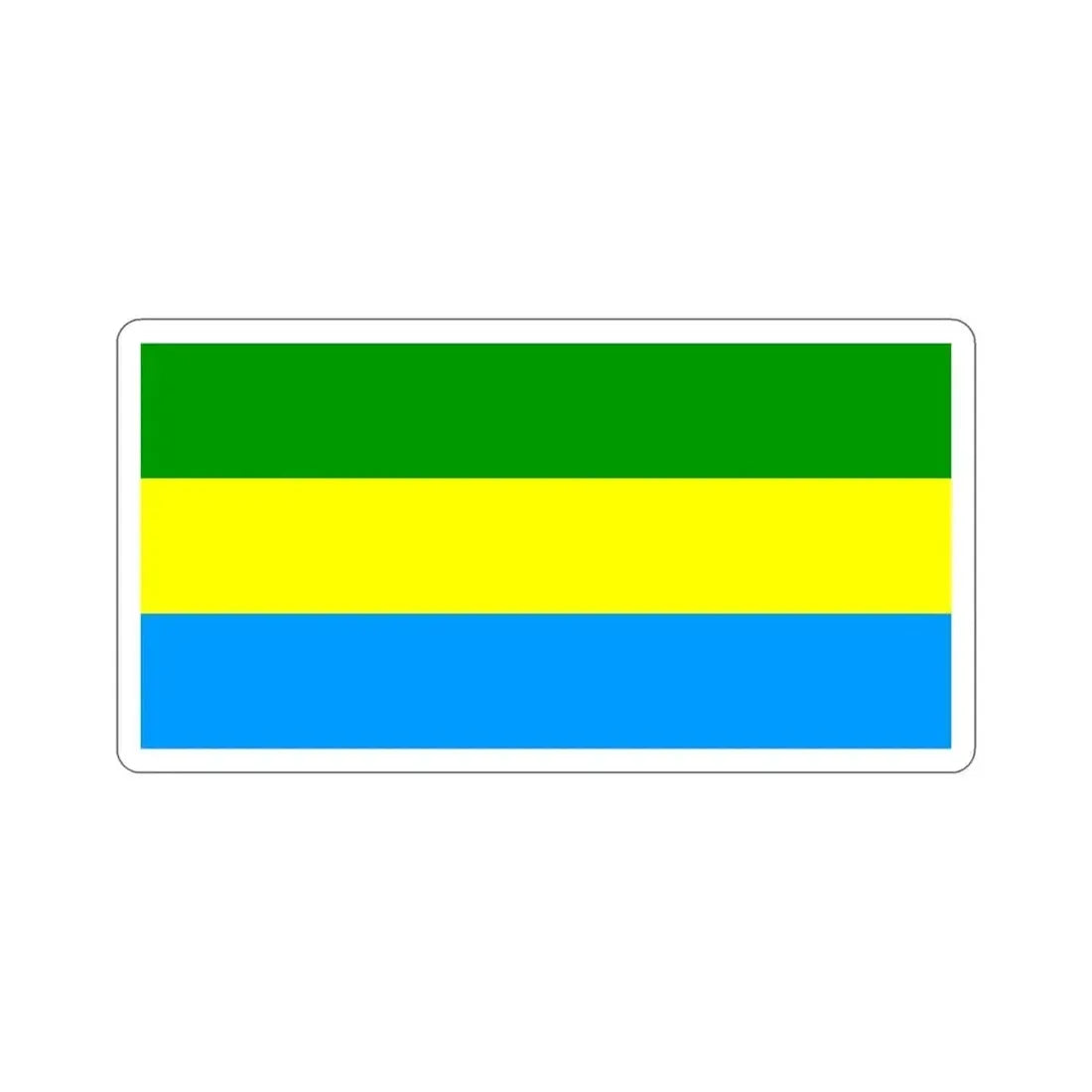 Flag of City of Bandung Indonesia STICKER Vinyl Die-Cut Decal 6 Inch - The Sticker Space