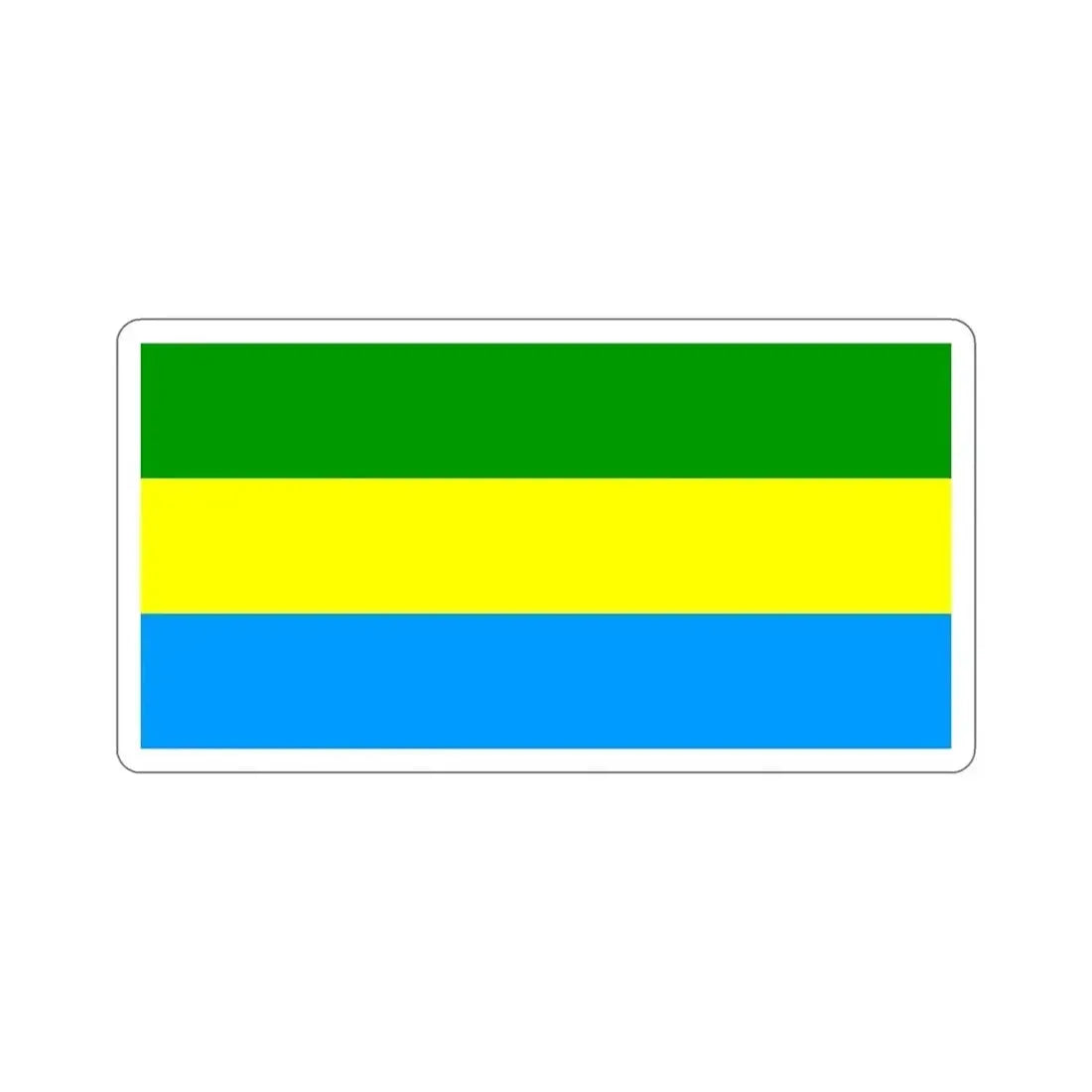 Flag of City of Bandung Indonesia STICKER Vinyl Die-Cut Decal - The Sticker Space