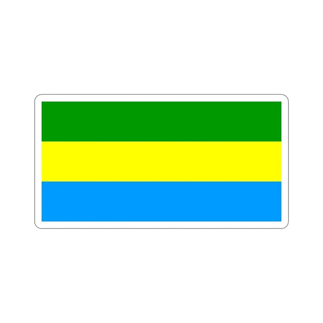 Flag of City of Bandung Indonesia STICKER Vinyl Die-Cut Decal - The Sticker Space