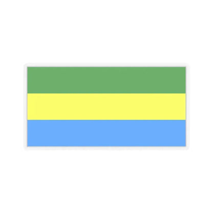 Flag of City of Bandung Indonesia - STICKER Vinyl Kiss-Cut Decal 2 Inch Transparent - The Sticker Space