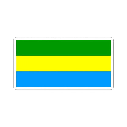 Flag of City of Bandung Indonesia - STICKER Vinyl Kiss-Cut Decal 4 Inch White - The Sticker Space