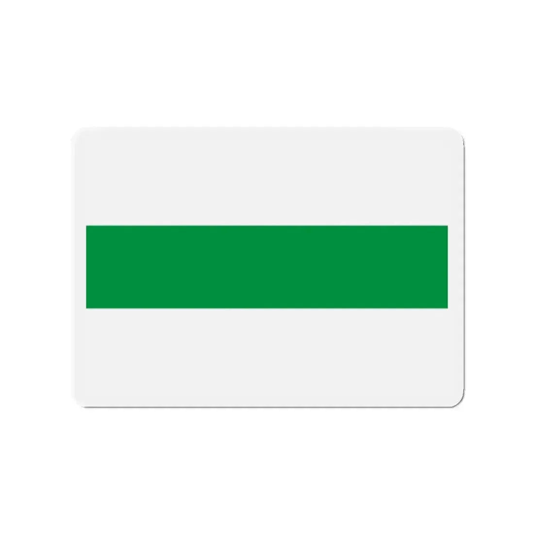 Flag of City of Groningen the capital of the province of Groningen Netherlands - Refrigerator Magnet 2 Inch - The Sticker Space