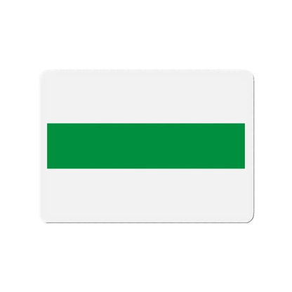 Flag of City of Groningen the capital of the province of Groningen Netherlands - Refrigerator Magnet 2 Inch - The Sticker Space