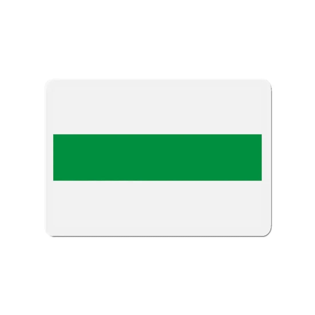 Flag of City of Groningen the capital of the province of Groningen Netherlands - Refrigerator Magnet 3 Inch - The Sticker Space