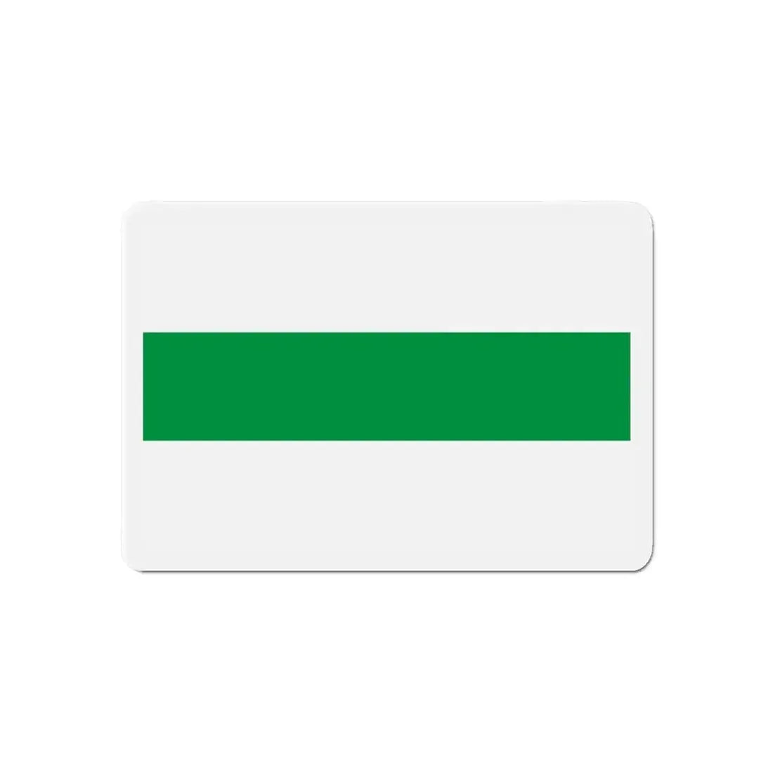 Flag of City of Groningen the capital of the province of Groningen Netherlands - Refrigerator Magnet 6 Inch - The Sticker Space