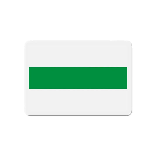 Flag of City of Groningen the capital of the province of Groningen Netherlands - Refrigerator Magnet 6 Inch - The Sticker Space