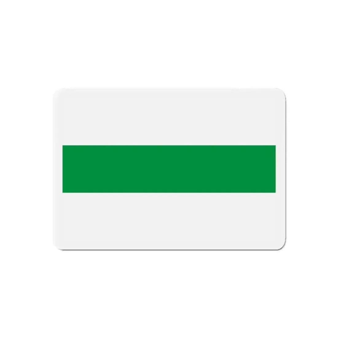 Flag of City of Groningen the capital of the province of Groningen Netherlands - Refrigerator Magnet - The Sticker Space