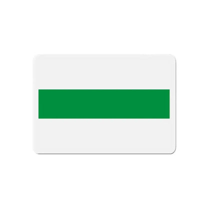 Flag of City of Groningen the capital of the province of Groningen Netherlands - Refrigerator Magnet - The Sticker Space
