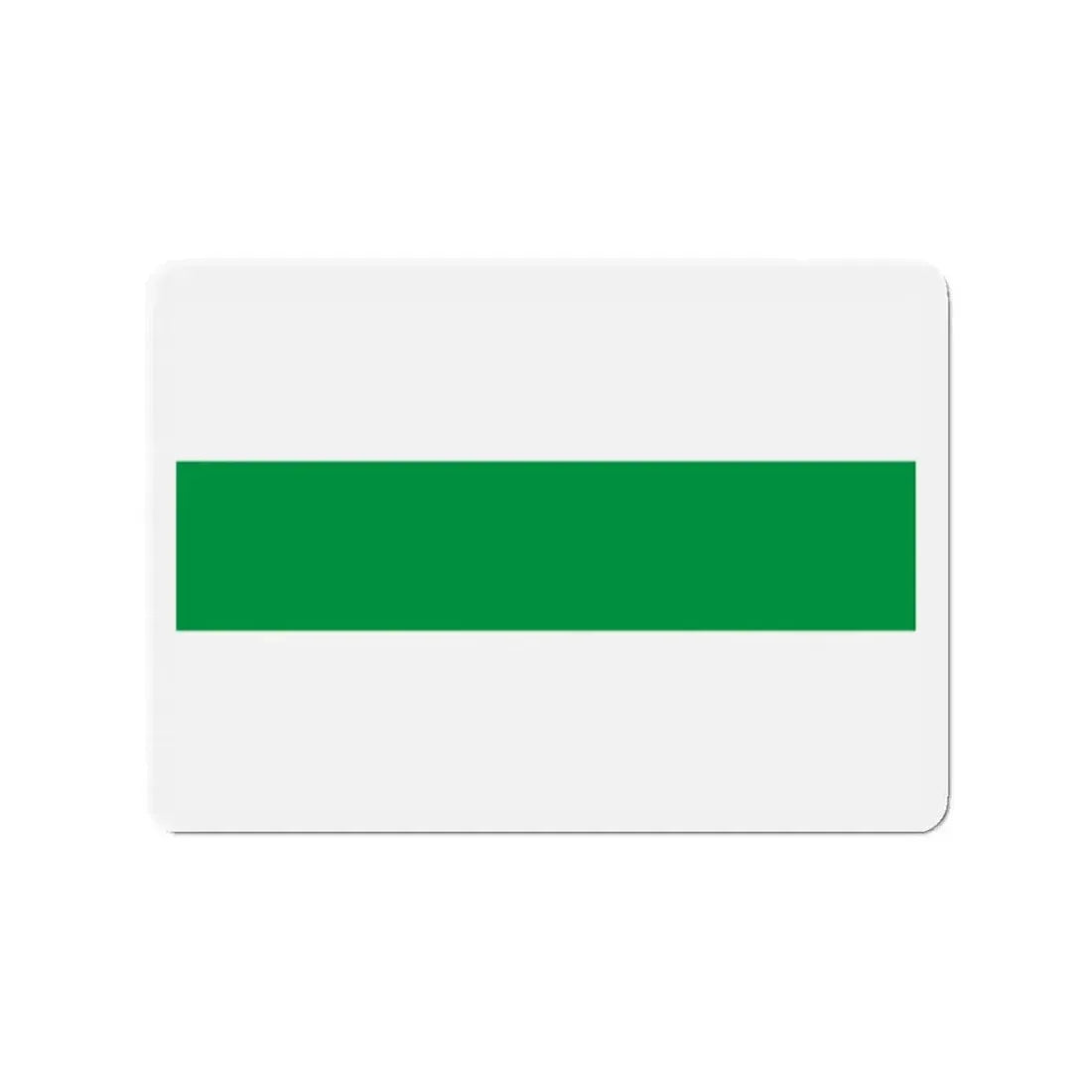 Flag of City of Groningen the capital of the province of Groningen Netherlands - Refrigerator Magnet - The Sticker Space