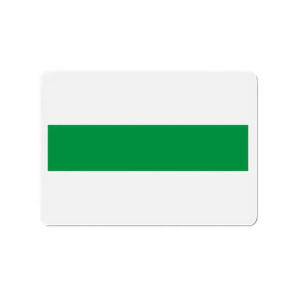 Flag of City of Groningen the capital of the province of Groningen Netherlands - Refrigerator Magnet - The Sticker Space