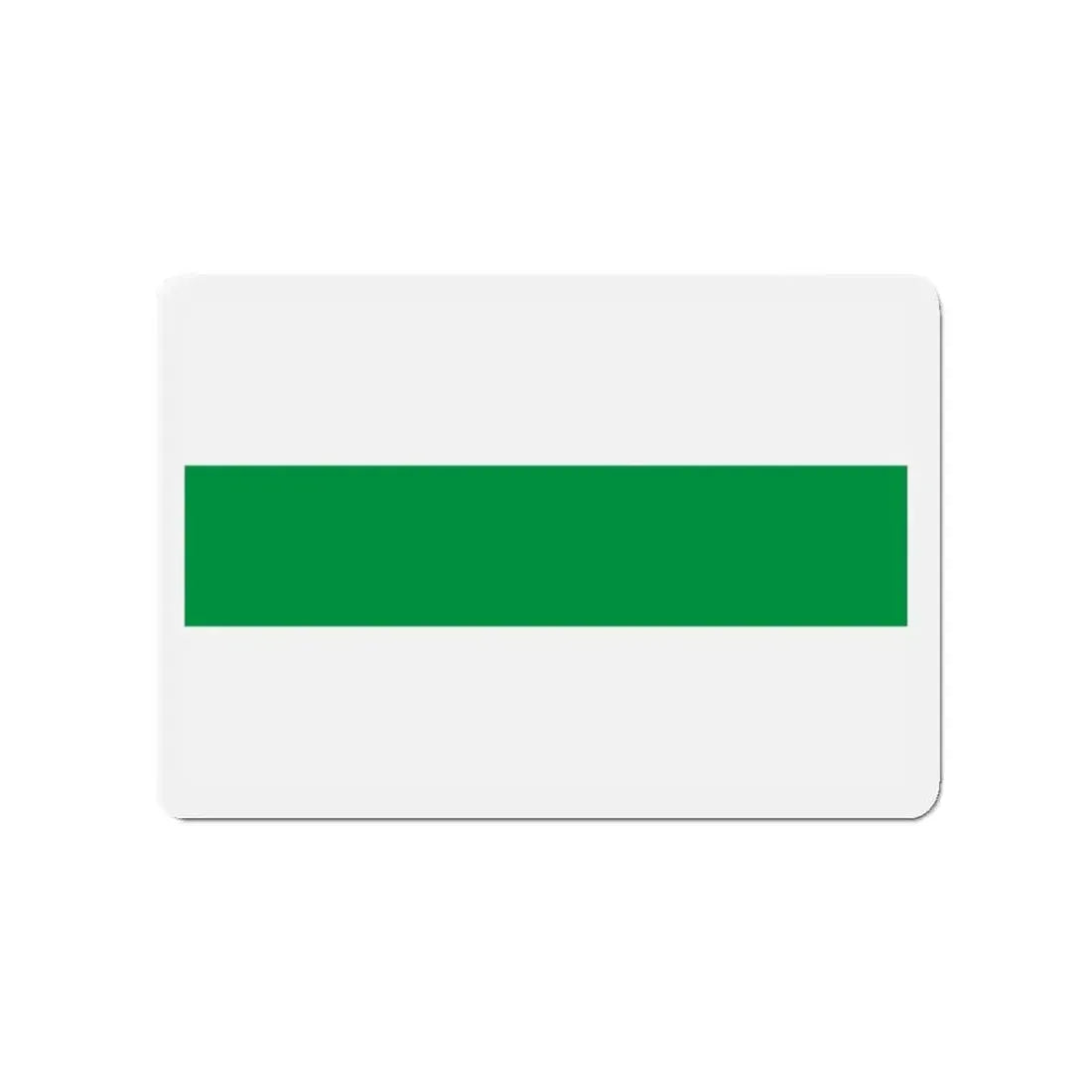 Flag of City of Groningen the capital of the province of Groningen Netherlands - Refrigerator Magnet - The Sticker Space