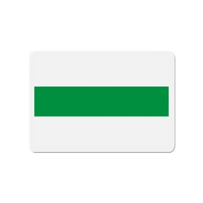 Flag of City of Groningen the capital of the province of Groningen Netherlands - Refrigerator Magnet - The Sticker Space