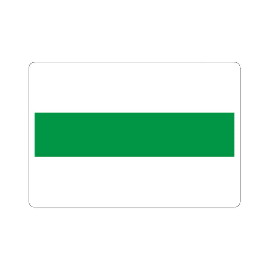 Flag of City of Groningen the capital of the province of Groningen Netherlands STICKER Vinyl Die-Cut Decal-2 Inch-The Sticker Space