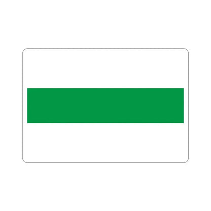 Flag of City of Groningen the capital of the province of Groningen Netherlands STICKER Vinyl Die-Cut Decal 2 Inch - The Sticker Space
