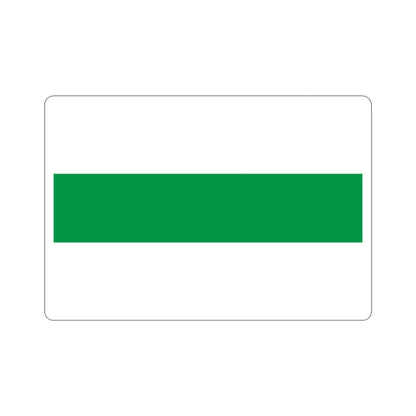 Flag of City of Groningen the capital of the province of Groningen Netherlands STICKER Vinyl Die-Cut Decal-4 Inch-The Sticker Space