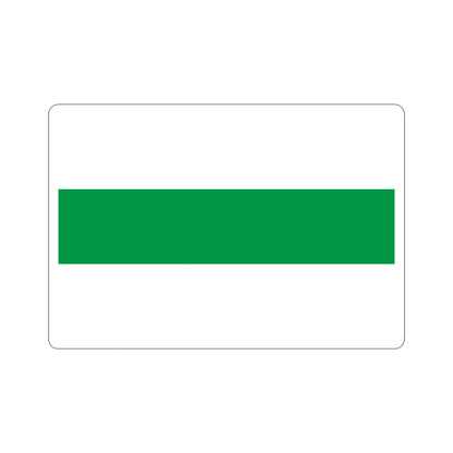 Flag of City of Groningen the capital of the province of Groningen Netherlands STICKER Vinyl Die-Cut Decal-5 Inch-The Sticker Space