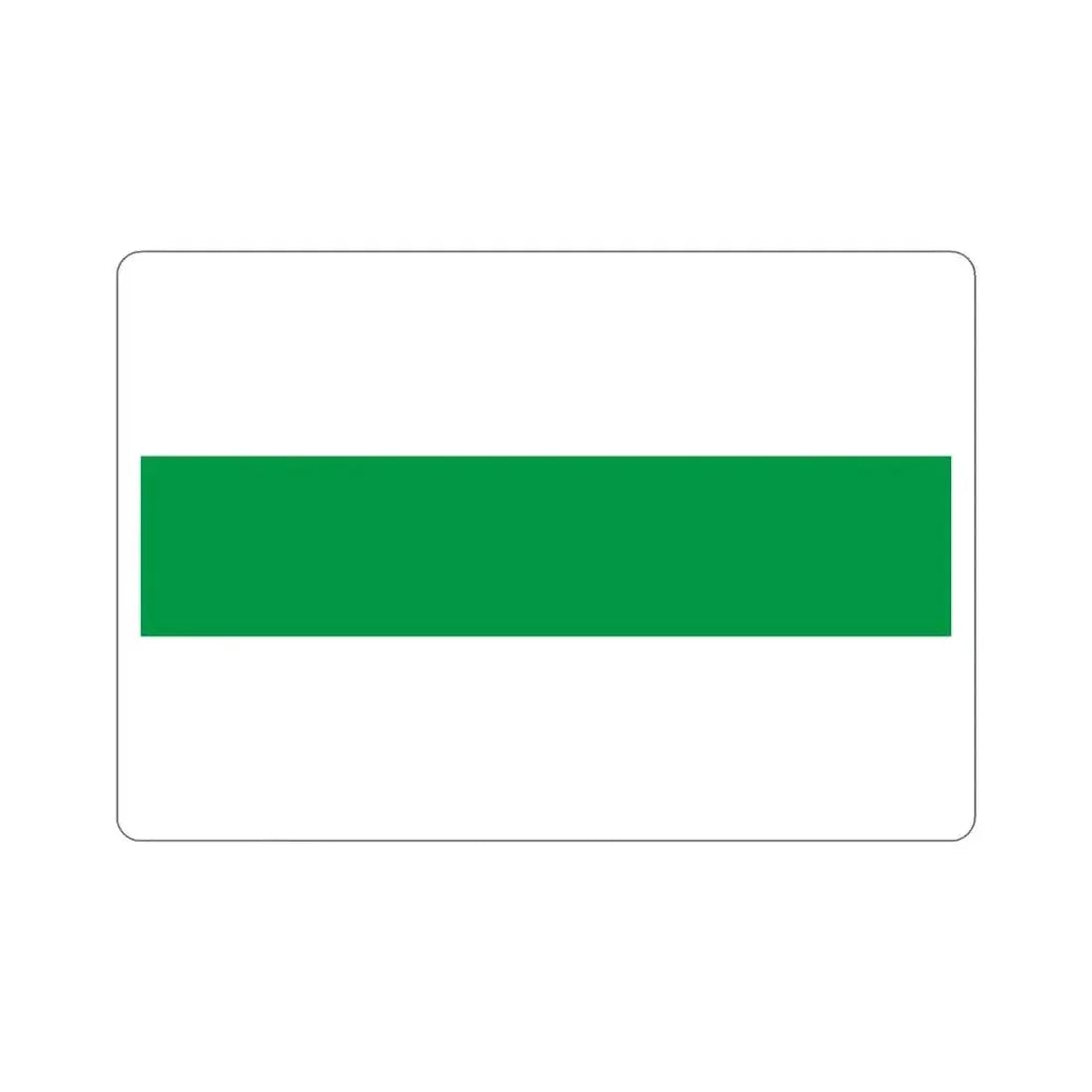 Flag of City of Groningen the capital of the province of Groningen Netherlands STICKER Vinyl Die-Cut Decal 5 Inch - The Sticker Space