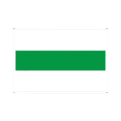 Flag of City of Groningen the capital of the province of Groningen Netherlands STICKER Vinyl Die-Cut Decal 5 Inch - The Sticker Space