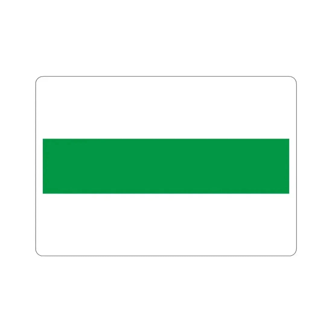 Flag of City of Groningen the capital of the province of Groningen Netherlands STICKER Vinyl Die-Cut Decal - The Sticker Space