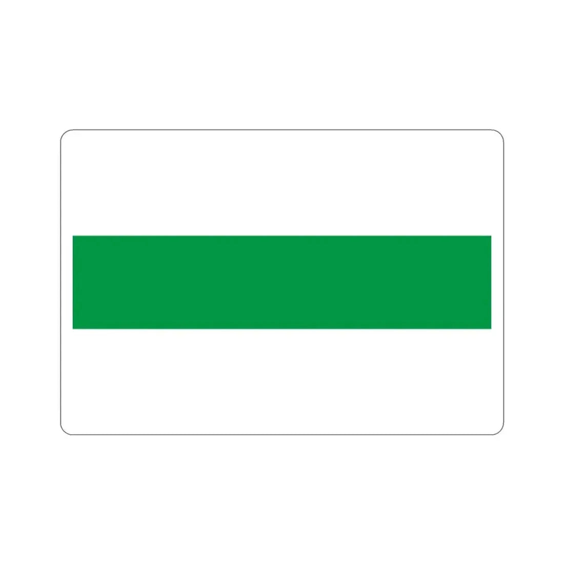 Flag of City of Groningen the capital of the province of Groningen Netherlands STICKER Vinyl Die-Cut Decal - The Sticker Space
