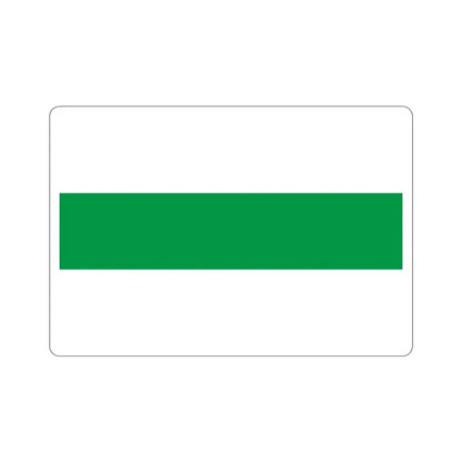 Flag of City of Groningen the capital of the province of Groningen Netherlands STICKER Vinyl Die-Cut Decal - The Sticker Space